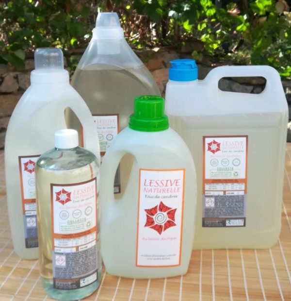 Lessive liquide de cendres - bidon de 5 litres