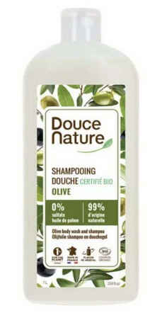 Shampoing douche huile d'olive formule économique : Nouveau